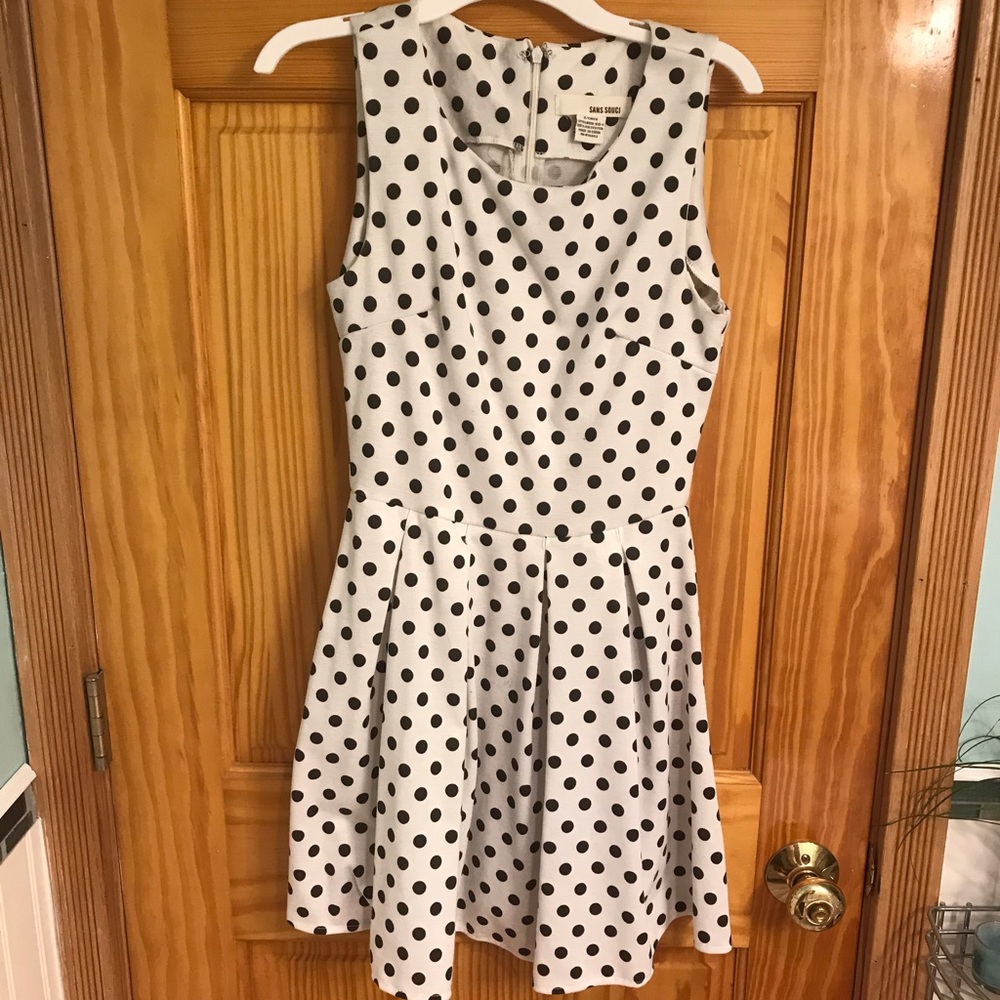 Black and White polka dot dress - Picture 1 of 2